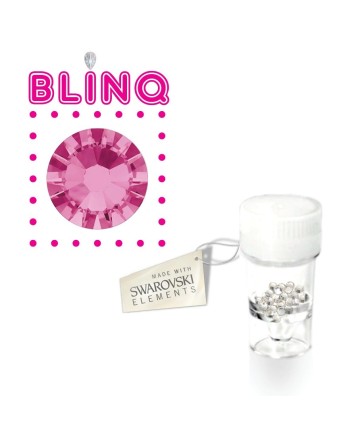Swarovski Zahnschmuck Kristalle - Pink -  5 stück Zahnkristalle