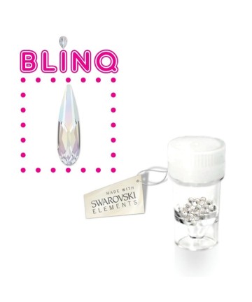 Droplet Crystals Aurora 1pcs - dental jewelry & gold toothgems
