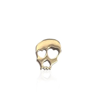 Zahnschmuck Totenkopf / Schädel - Gold / Weißgold 18kt