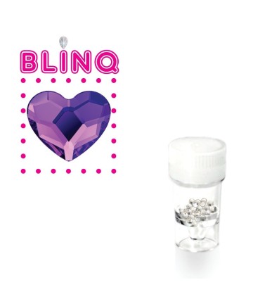 Purple Heart Tooth Crystals 1pcs - toothgems