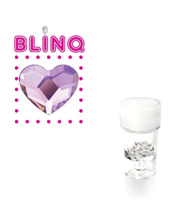Zahnschmuck Kristalle - Herz Lila  - Toothgems einkaufen