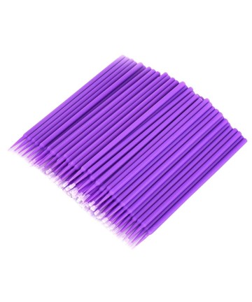 Microbrushes 100st. voor tandkristallen of toothgems