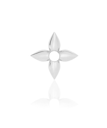 Zahnschmuck Blume 18kt Weiss Gold - Modevorschlag!