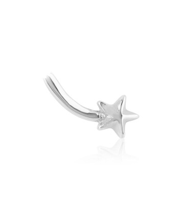 Wit Gouden Tooth Gem Vallende Ster 18 karaat - toothgems