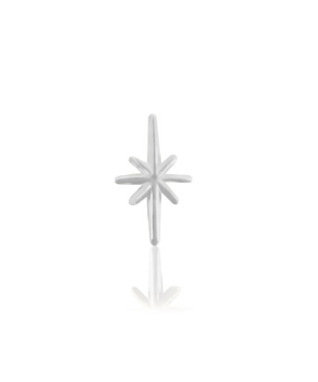 Witgouden tooth gem Twinkle II – glinsterend design