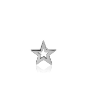 Zahnschmuck Weißgold Stern Kontur – Tooth Gem