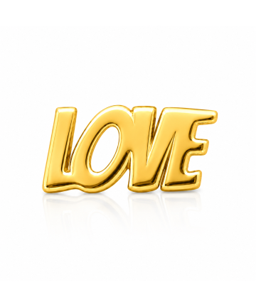 Tandsieraad LOVE - Goud / Wit Goud - 18 karaat