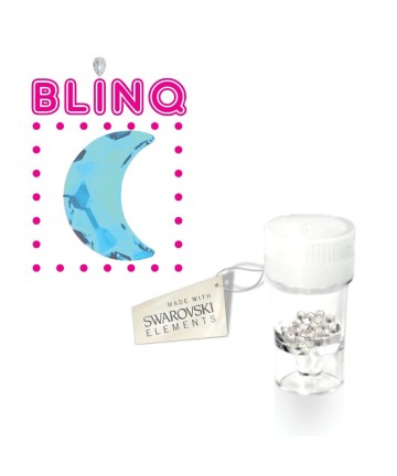 Swarovski Zahnschmuck Kristalle - Moon Aurora -1 stück