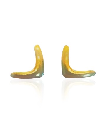 U-Shaped Tooth Gem 22K Gold | Luxury Gold Tooth Jewelry 5 & 8 mm